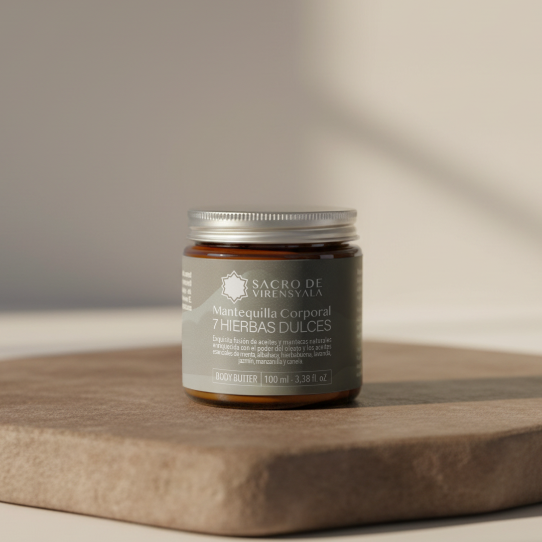 Mantequilla corporal 7 Hierbas dulces
