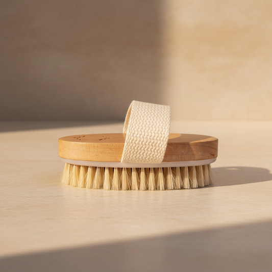 Cepillo exfoliación en seco