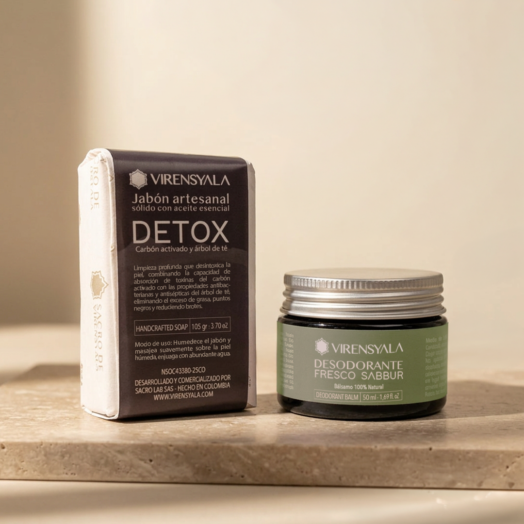 Dúo Desodorante Fresco Detox