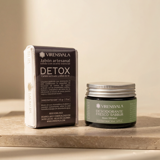 Dúo Desodorante Fresco Detox