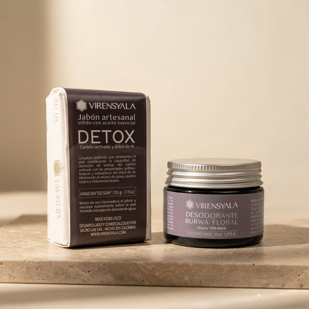 Dúo Desodorante Detox Floral