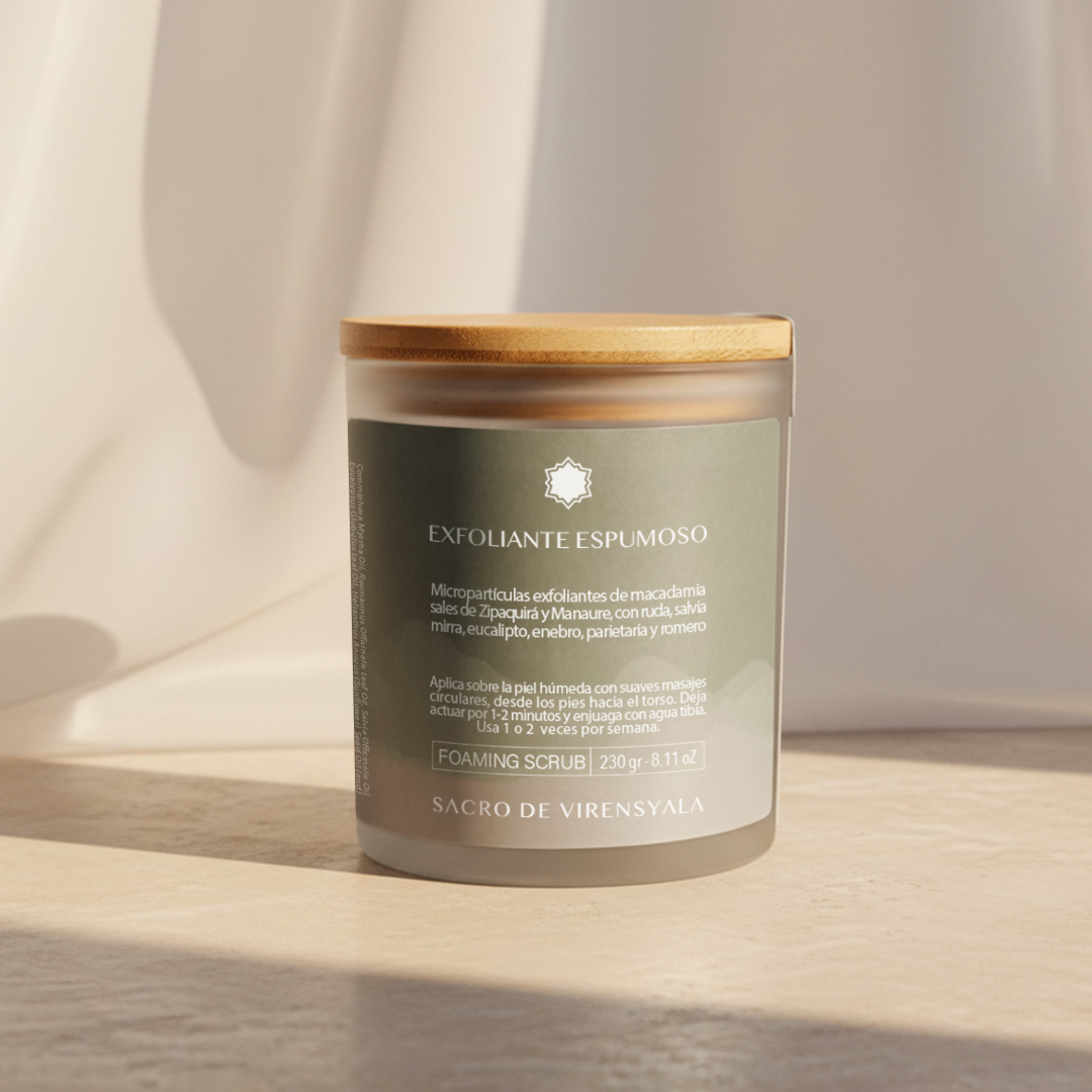 Exfoliante Espumoso 7 Hierbas amargas