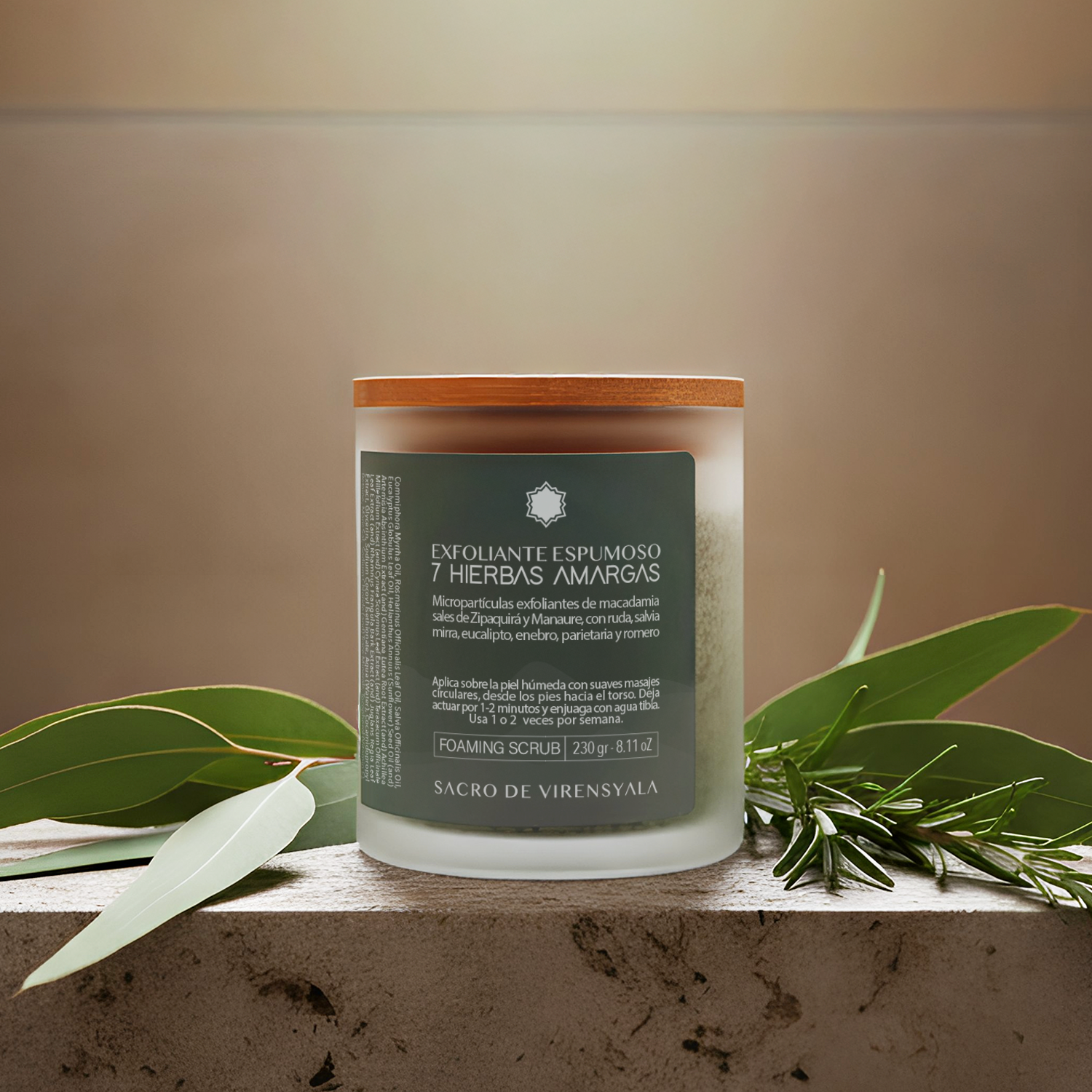 Exfoliante Espumoso 7 Hierbas amargas