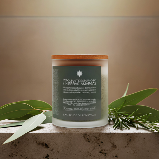 Exfoliante Espumoso 7 Hierbas amargas