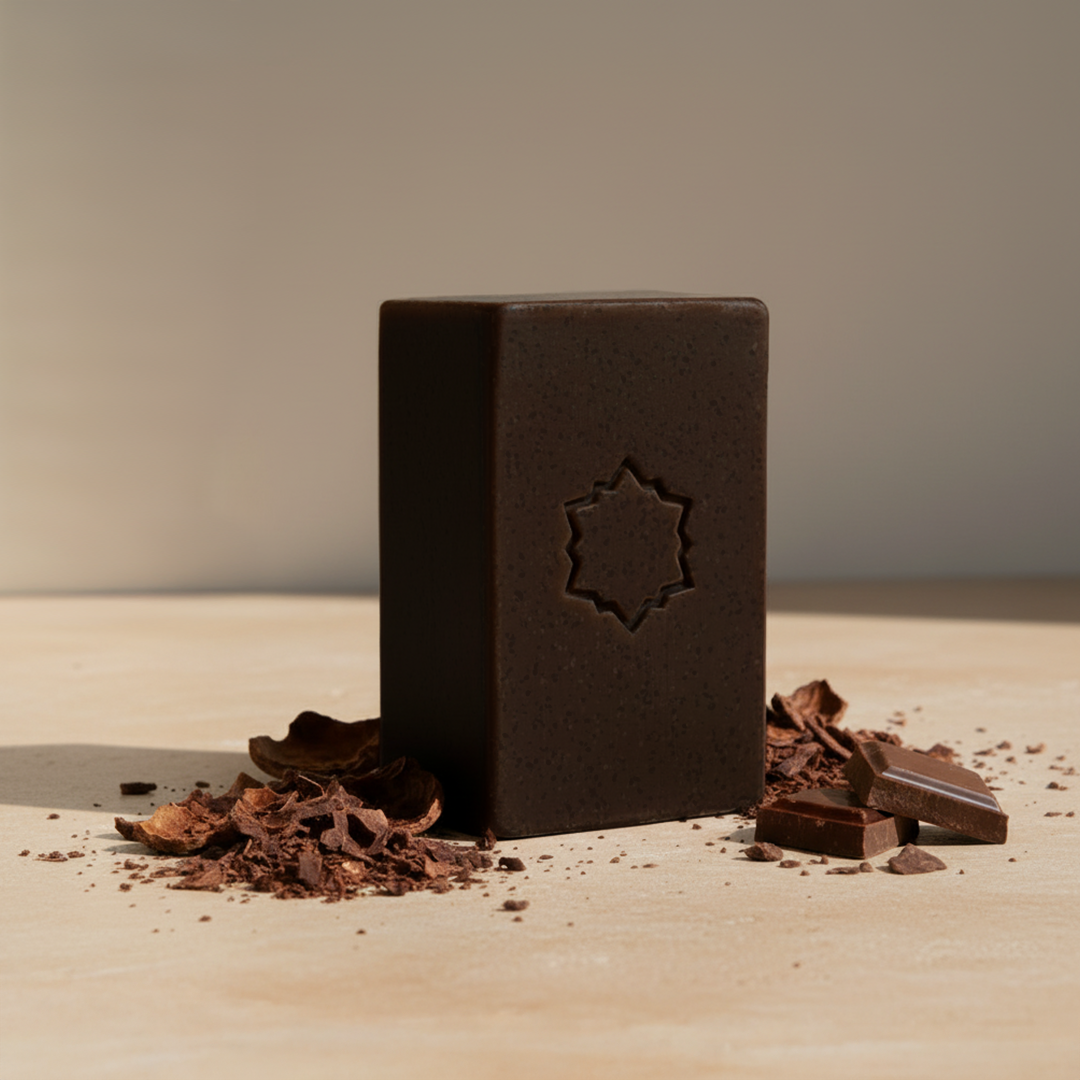 Jabón de chocolate KAO - Exfoliante Especiado