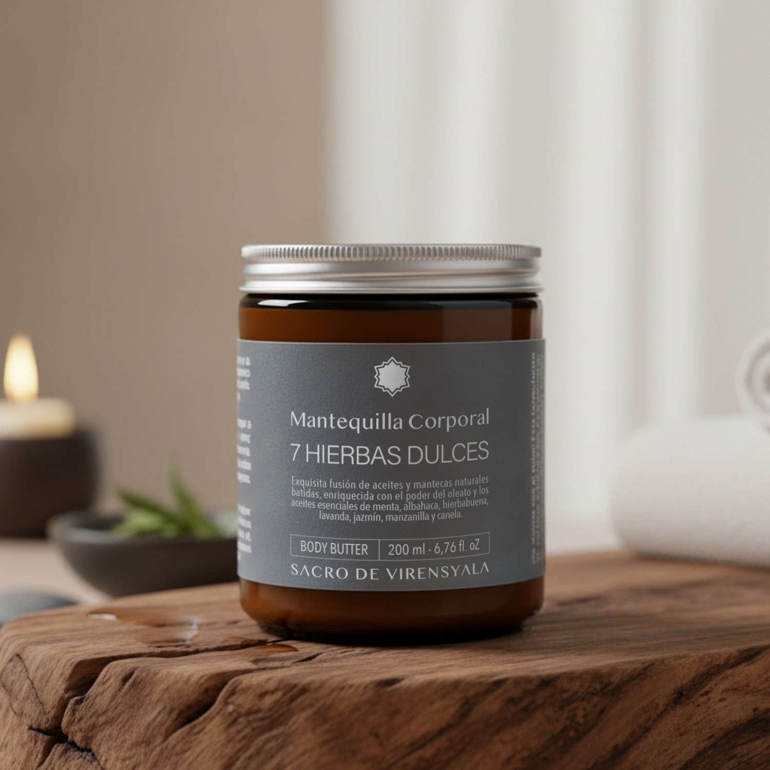 Mantequilla corporal 7 Hierbas dulces