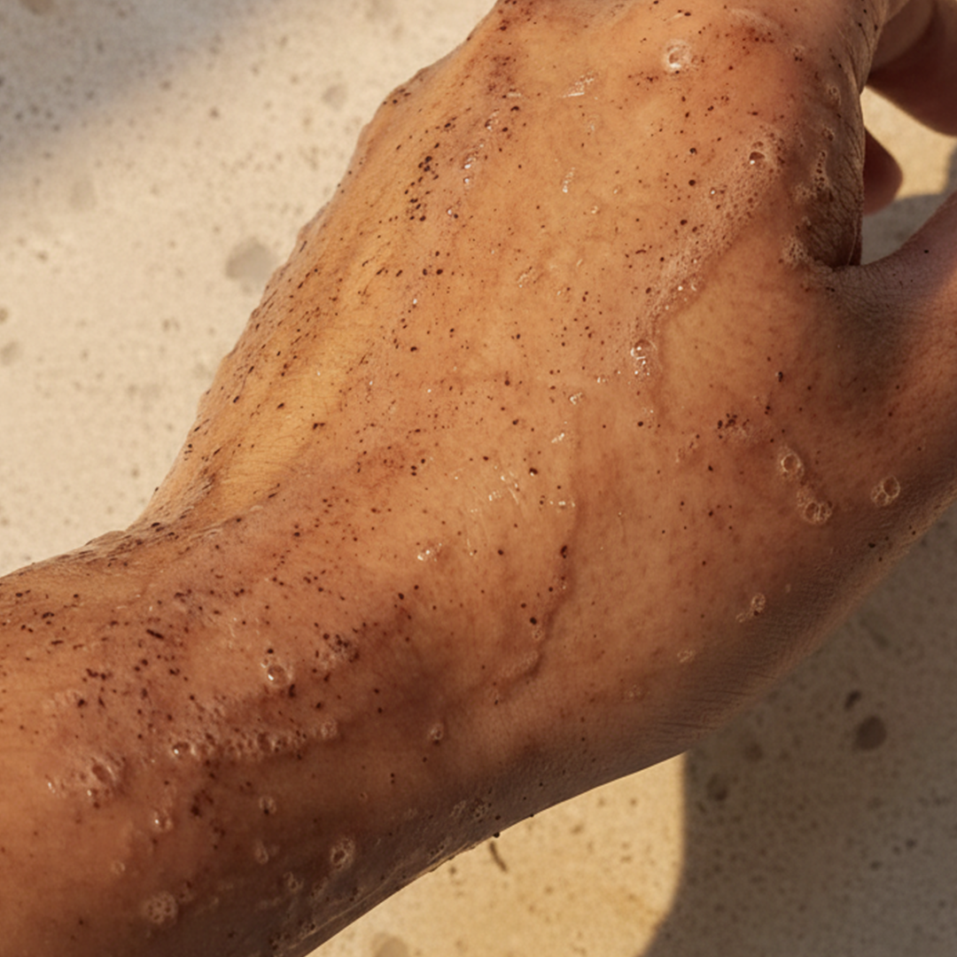 Jabón de chocolate KAO - Exfoliante Especiado